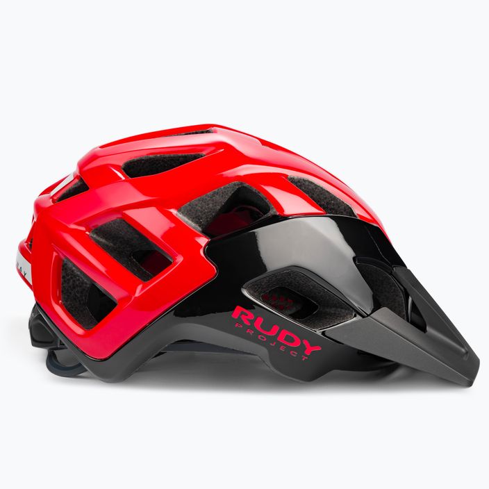 Kask rowerowy Rudy Project Crossway black/red shiny 3