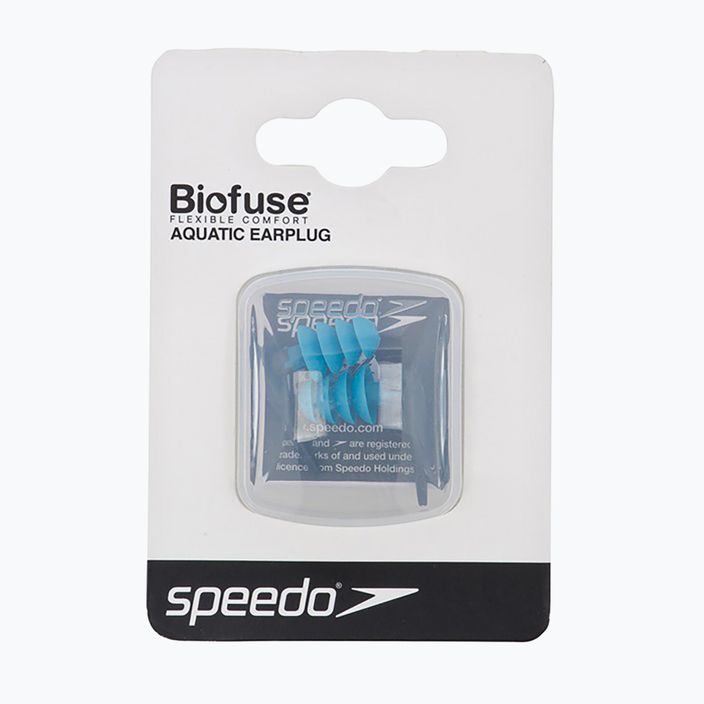 Zatyczki do uszu Speedo Biofuse Aquatic Earplug dark grey/blue 2