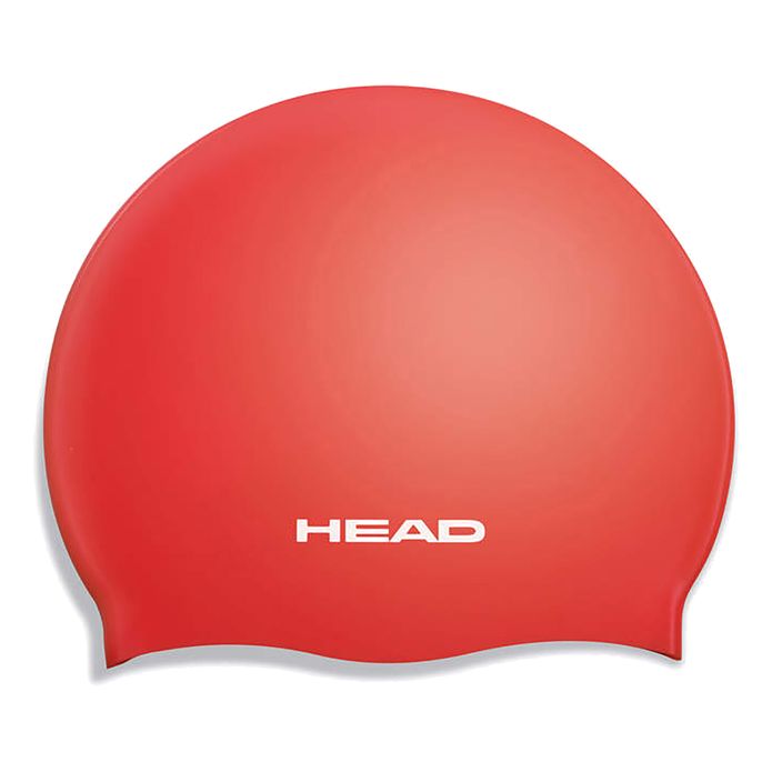 Czepek pływacki dziecięcy HEAD Silicone Flat red 2