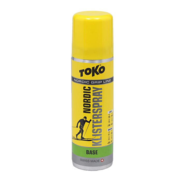 Smar do nart biegowych TOKO Nordic Klister Spray Base Green 70 ml 2
