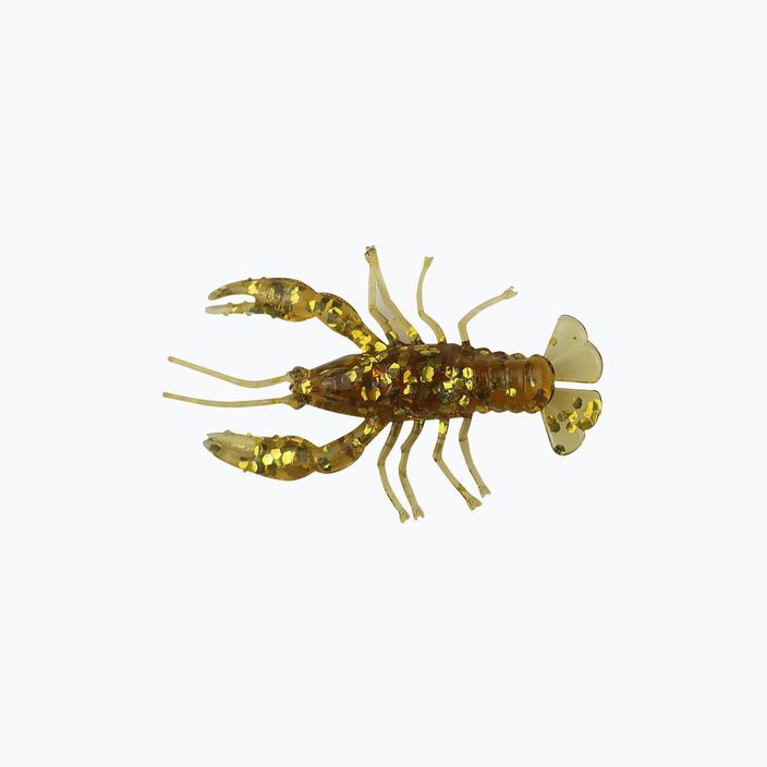 Przynęta gumowa Relax Crawfish 1 Standard 8 szt. rootbeer/gold glitter