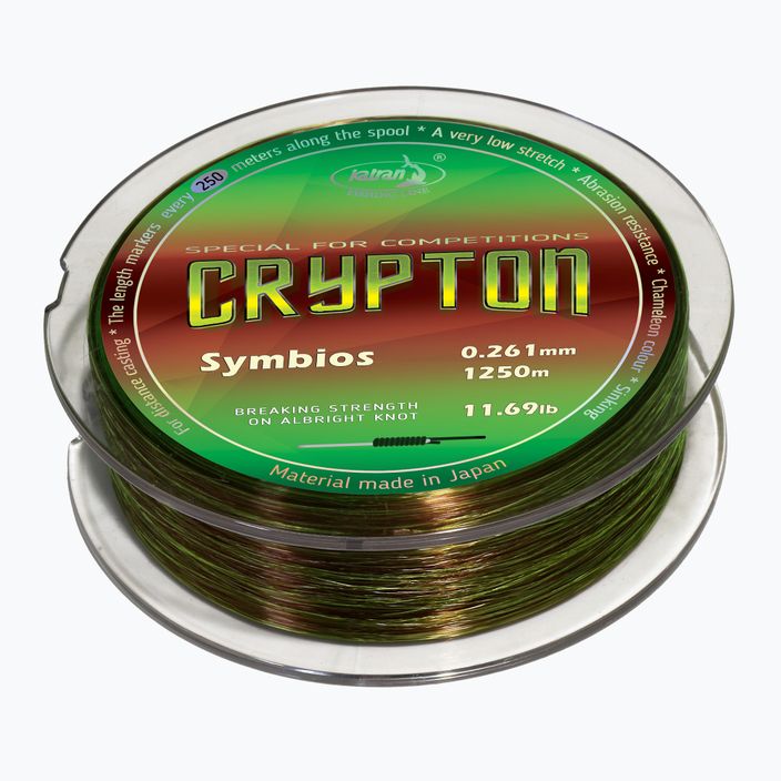 Żyłka karpiowa Katran Crypton Symbios green fluo