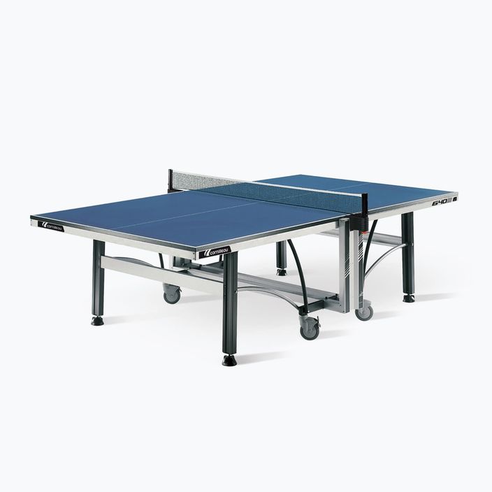 Stół do tenisa stołowego Cornilleau Competition 640 ITTF Indoor niebieski