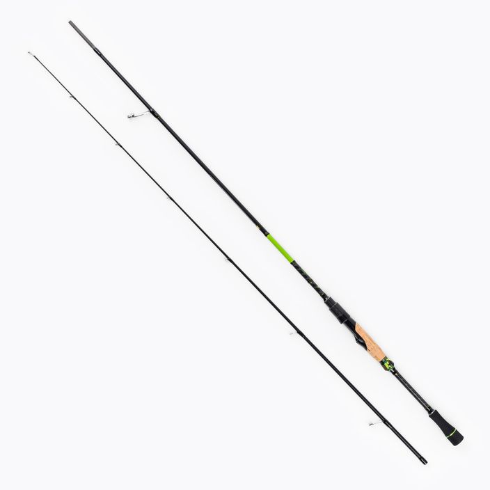 Wędka spinningowa Gunki Stripes Drive S czarna 43415