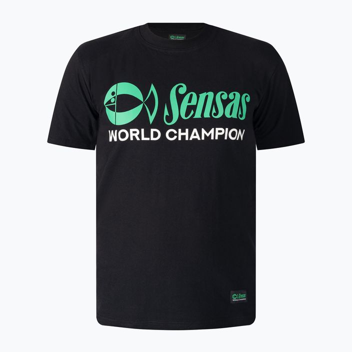 Koszulka wędkarska Sensas World Champion czarna