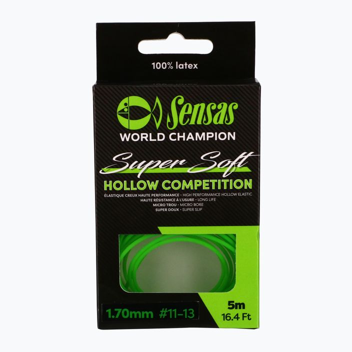 Amortyzator do tyczki Sensas Hollow Match Super Soft 1.70 mm zielony