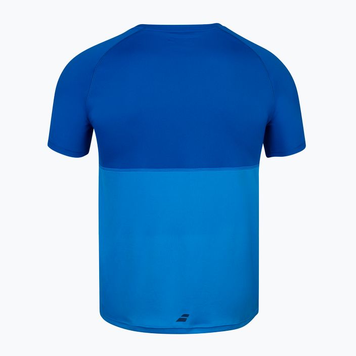 Koszulka tenisowa męska Babolat Play Crew Neck blue aster 3
