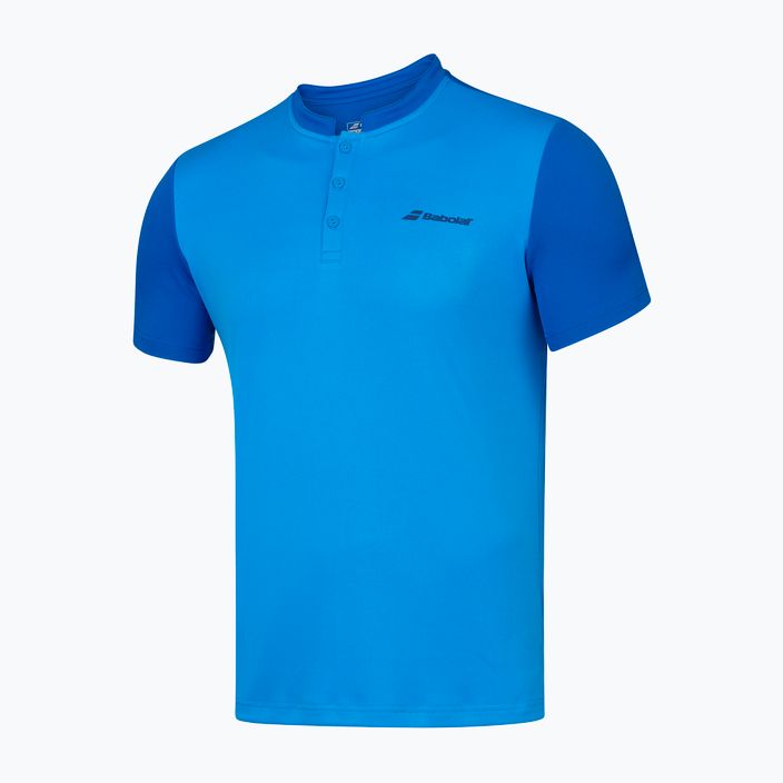 Koszulka polo tenisowa dziecięca Babolat 3BP1021 blue aster 2