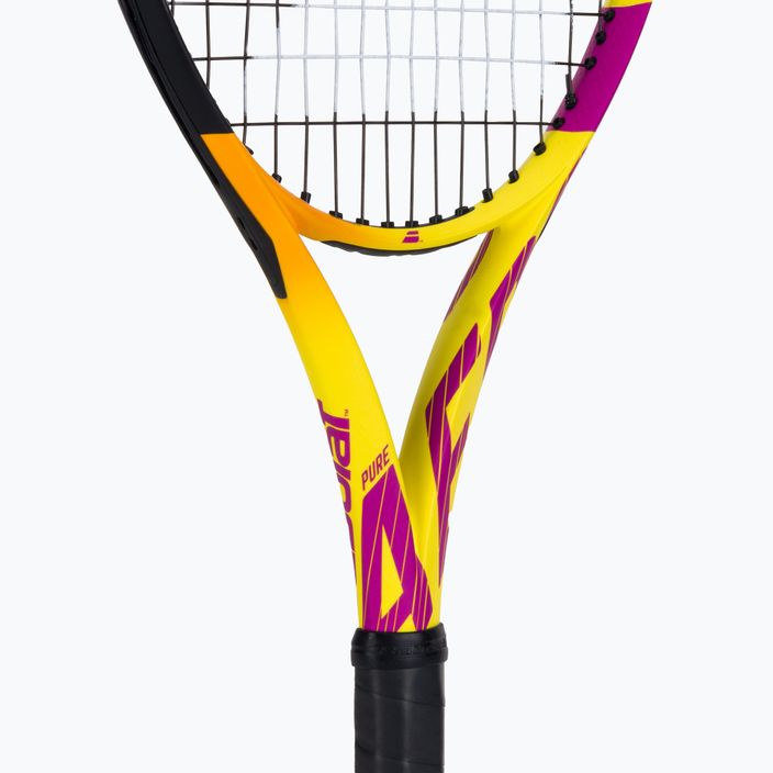 Rakieta tenisowa dziecięca Babolat Pure Aero 26 Rafa Jr yellow/orange/violet 3