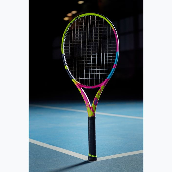 Rakieta tenisowa dziecięca Babolat Pure Aero Rafa Jr 26 2gen yellow/pink/blue 7