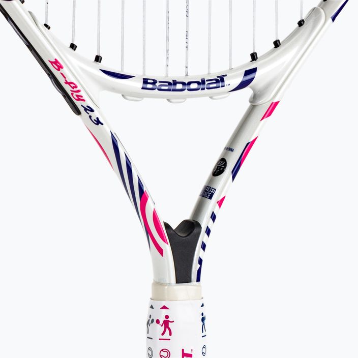 Rakieta tenisowa dziecięca Babolat B Fly 23 white/pink/blue 4