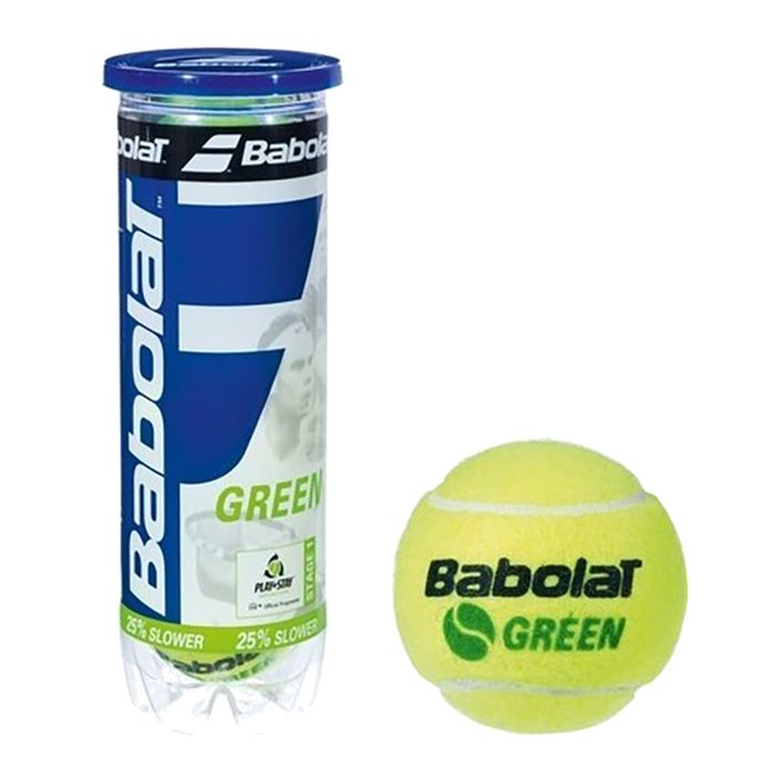 Piłki tenisowe Babolat Green 3 szt. green 2