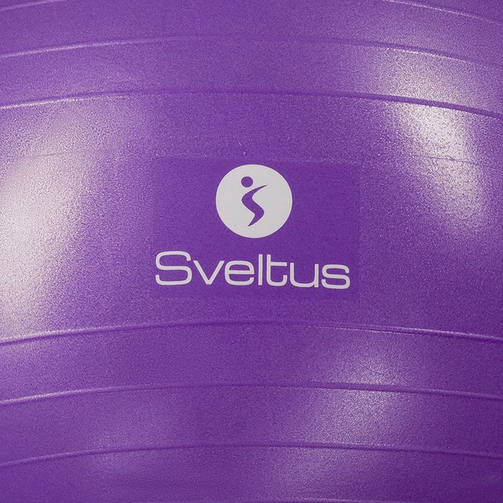 Piłka gimnastyczna Sveltus Gymball purple 0445 75 cm 2