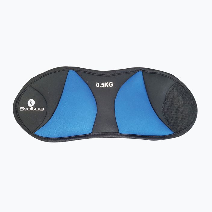 Obciążniki na kostki Sveltus 0,5 kg 2 szt. blue/black 2