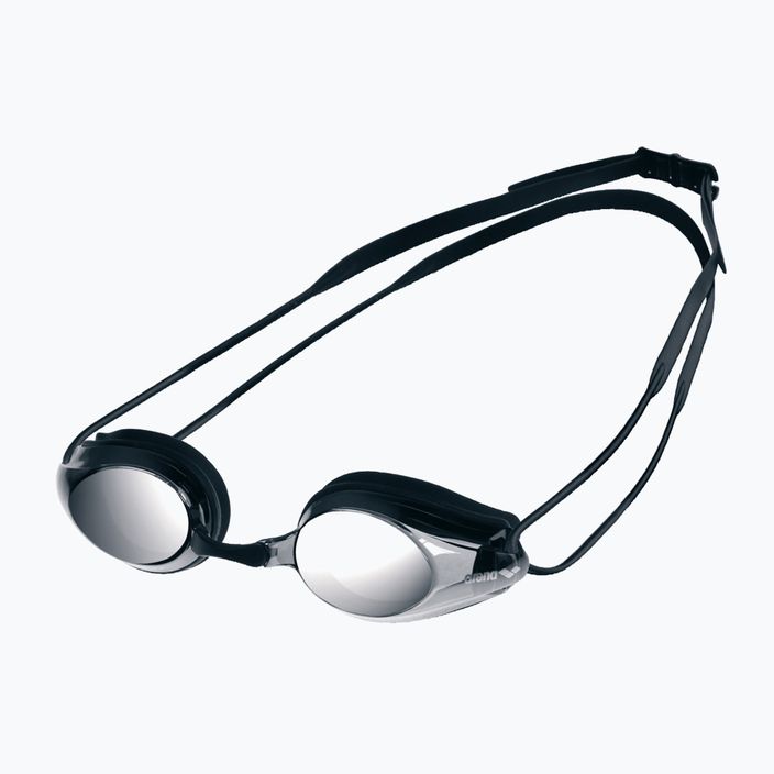 Okulary do pływania arena Tracks Mirror black/smoke silver 6