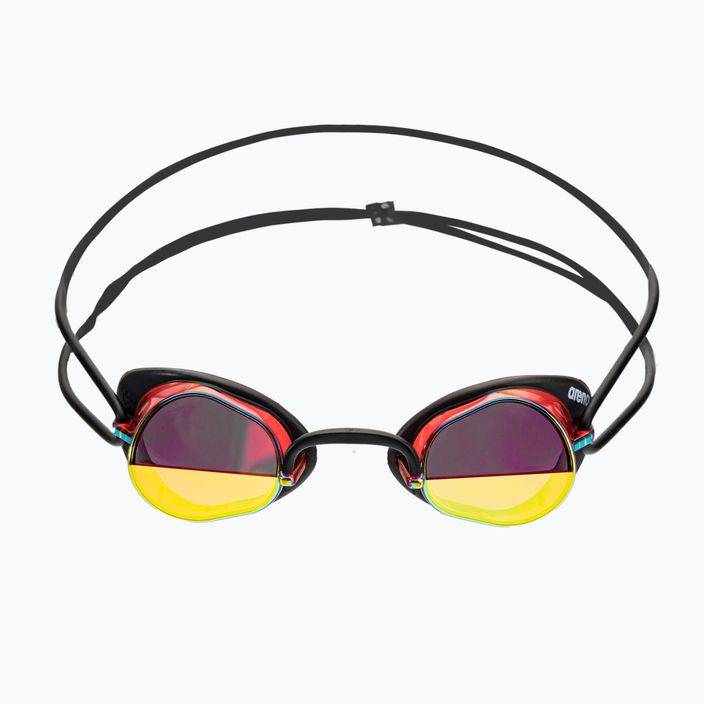 Okulary do pływania arena Swedix Mirror red/yellow/black 2
