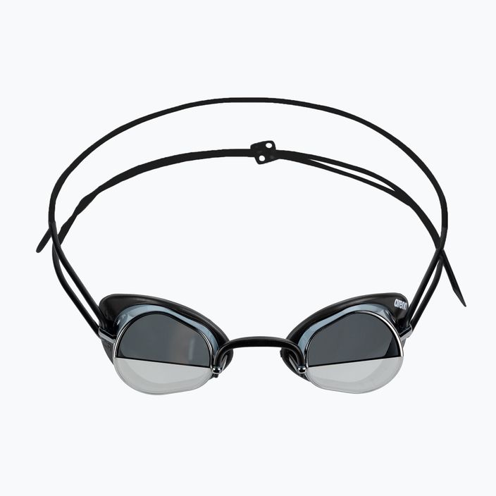 Okulary do pływania arena Swedix Mirror smoke/silver/black 2
