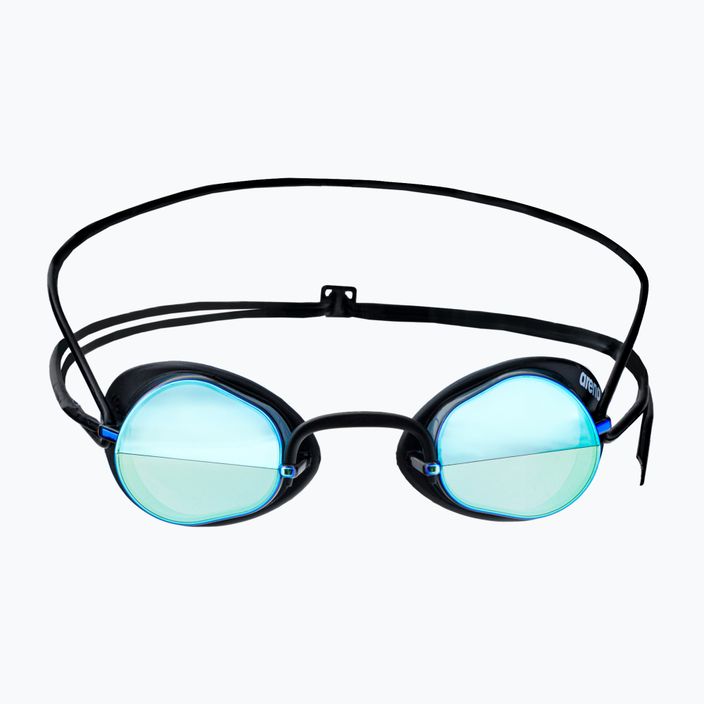 Okulary do pływania arena Swedix Mirror smoke/blue/black 2