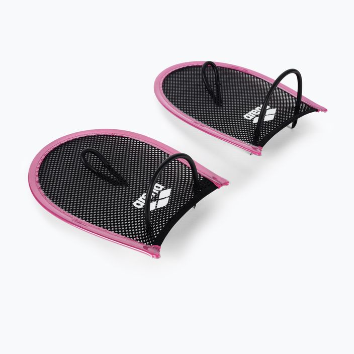 Wiosełka do pływania arena Flex Paddles pink/black