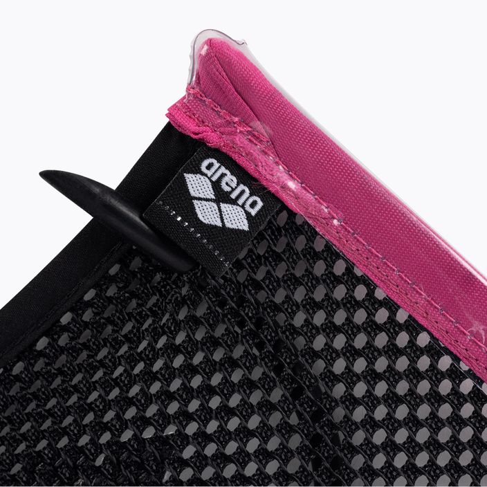 Wiosełka do pływania arena Flex Paddles pink/black 3