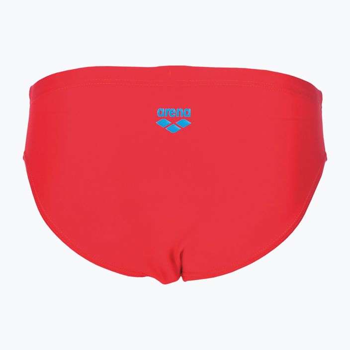 Slipy kąpielowe dziecięce arena Slipstream Brief red/turquoise 6