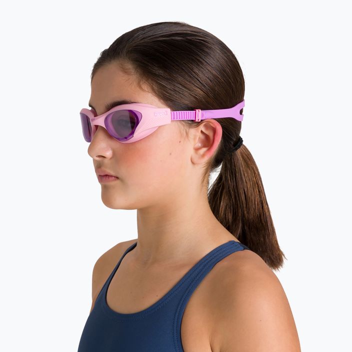 Okulary do pływania dziecięce arena The One Jr violet/pink/violet 4