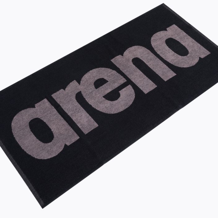 Ręcznik arena Gym Soft black/grey 3