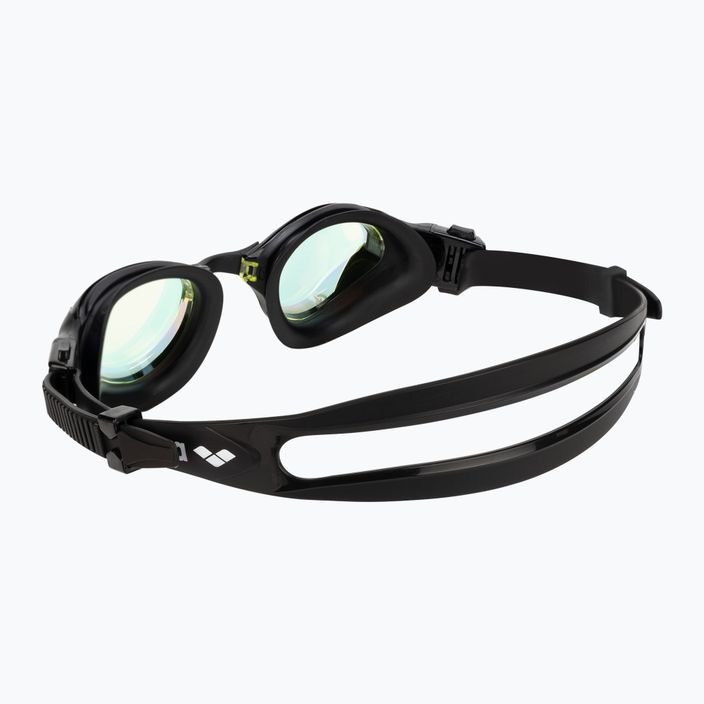 Okulary do pływania arena Cobra Tri Swipe Mirror yellow copper/black 4