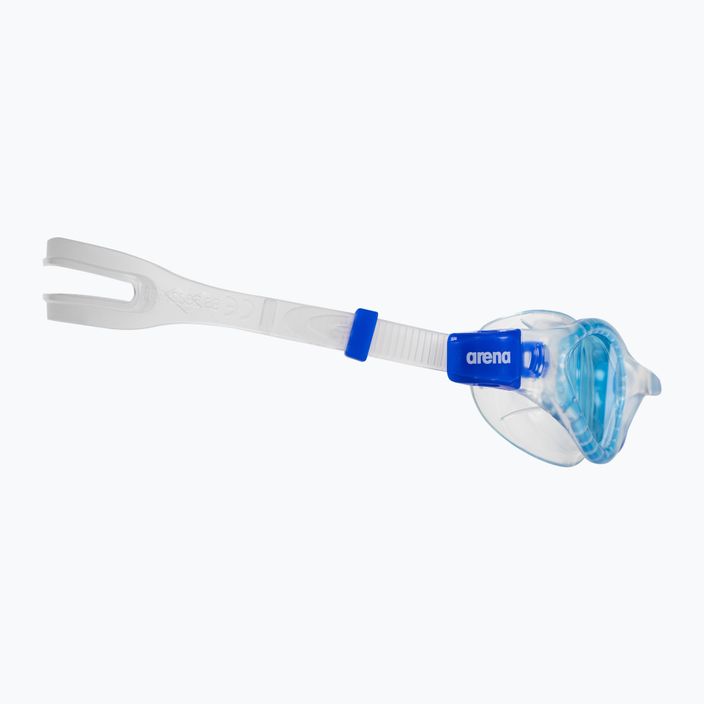 Okulary do pływania dziecięce arena Cruiser Evo blue/clear/clear 002510/710 3