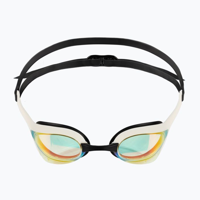 Okulary do pływania arena Cobra Ultra Swipe Mirror yellow copper/white 2