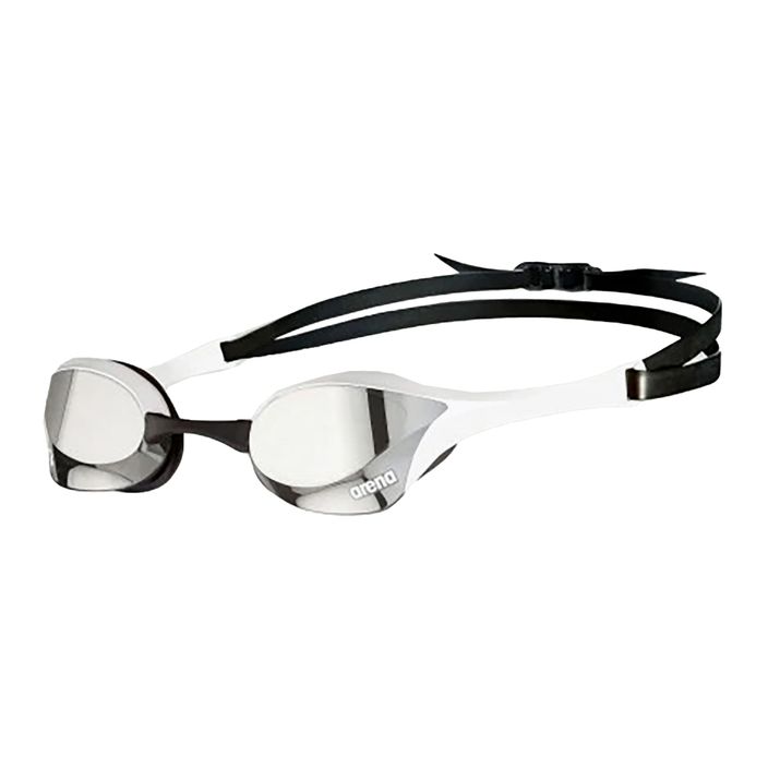 Okulary do pływania arena Cobra Ultra Swipe Mrirror silver/white 2