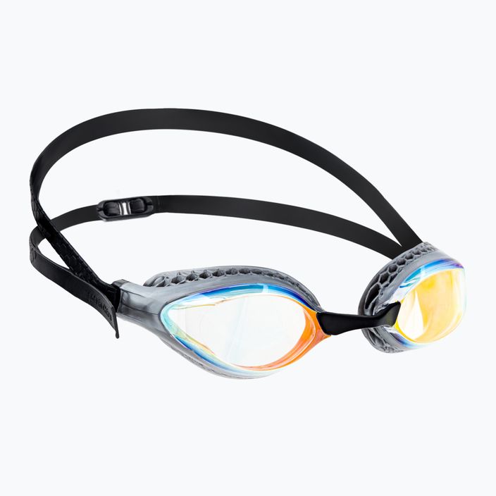 Okulary do pływania arena Air-Speed Mirror yellow copper/silver