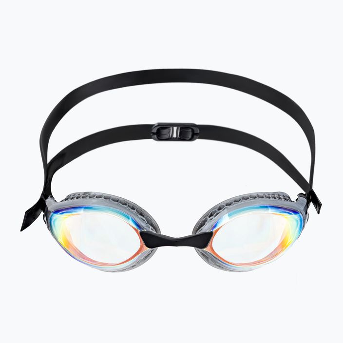 Okulary do pływania arena Air-Speed Mirror yellow copper/silver 2