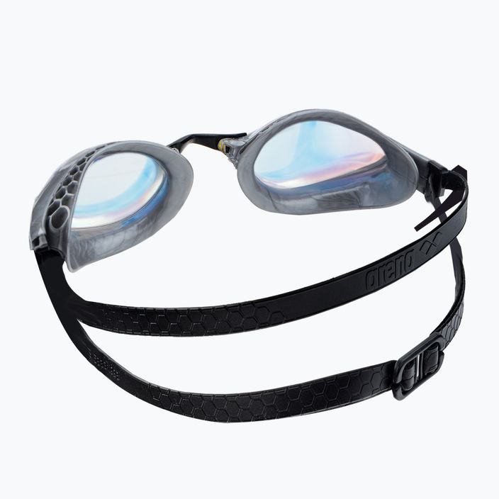 Okulary do pływania arena Air-Speed Mirror yellow copper/silver 4