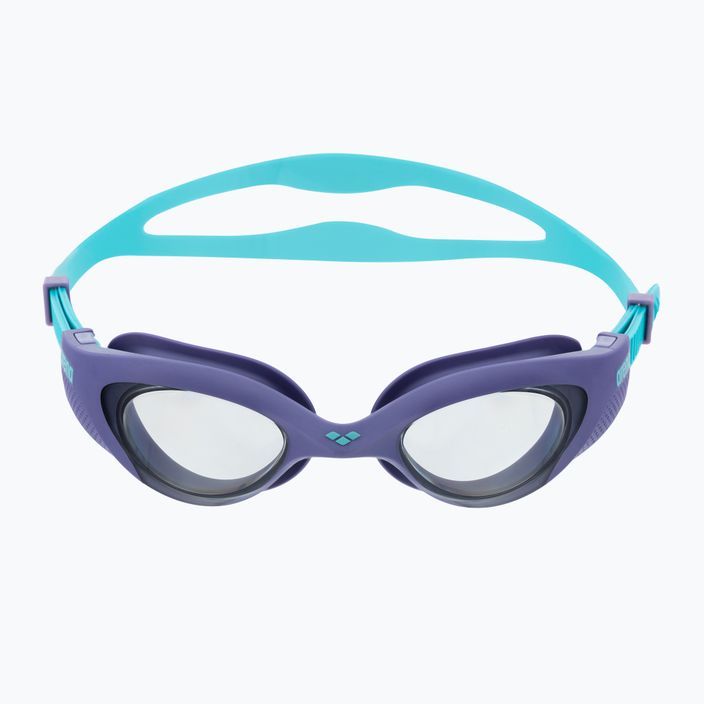 Okulary do pływania damskie arena The One Woman smoke/violet/turquoise 2