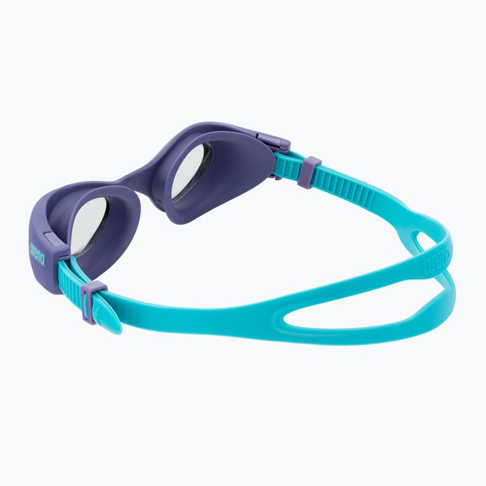 Okulary do pływania damskie arena The One Woman smoke/violet/turquoise 4