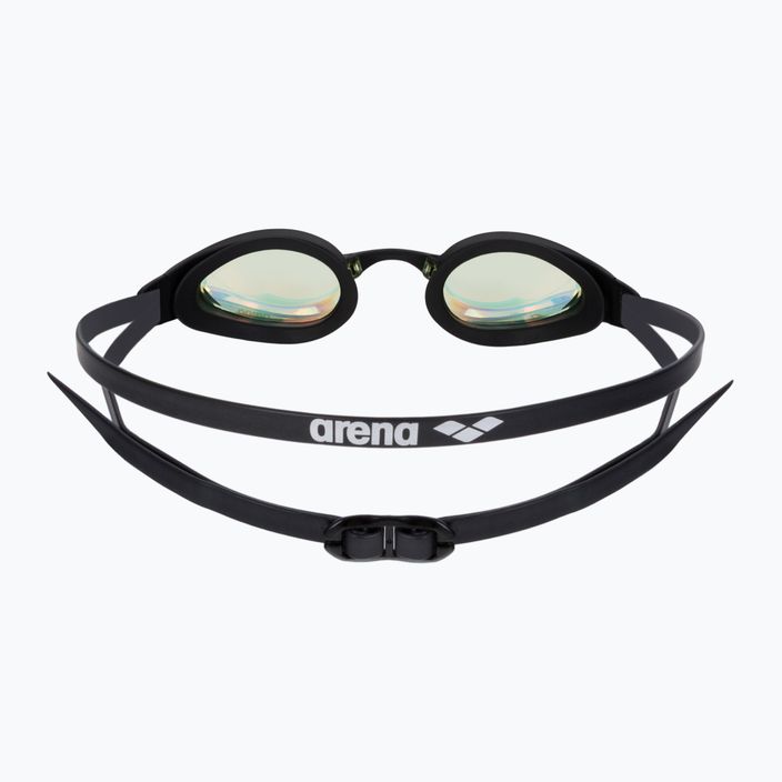 Okulary do pływania arena Cobra Core Swipe Mirror yellow copper/black 5
