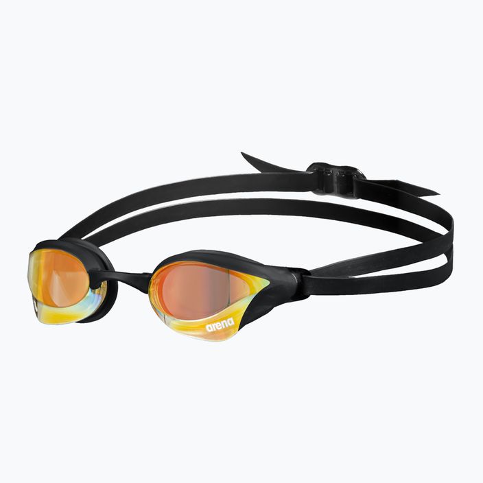 Okulary do pływania arena Cobra Core Swipe Mirror yellow copper/black 6
