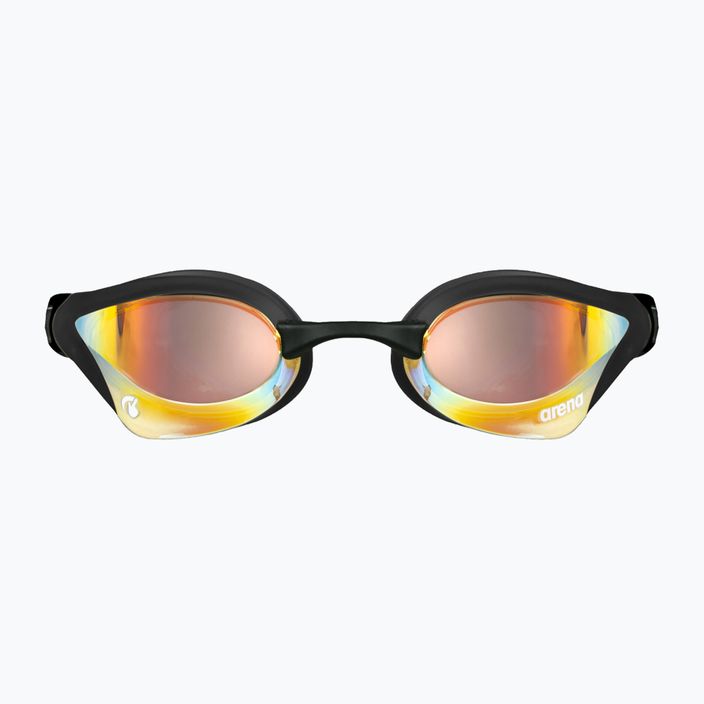 Okulary do pływania arena Cobra Core Swipe Mirror yellow copper/black 7