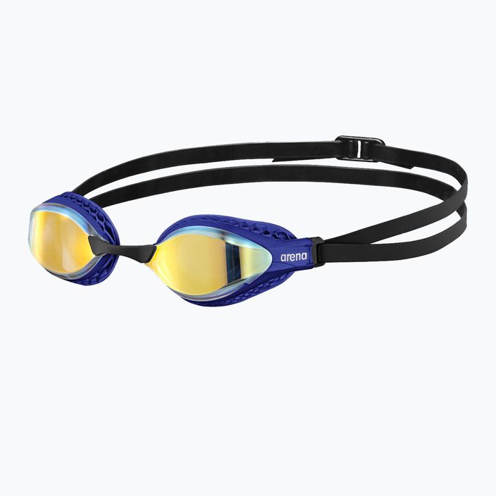Okulary do pływania arena Air-Speed Mirror yellow copper/blue 6