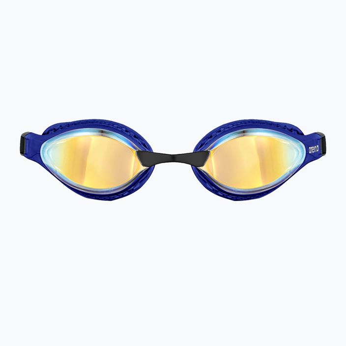 Okulary do pływania arena Air-Speed Mirror yellow copper/blue 7