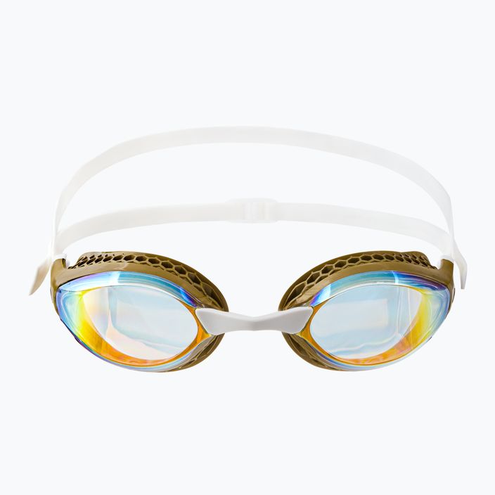 Okulary do pływania arena Air-Speed Mirror yellow copper/gold/multi 2