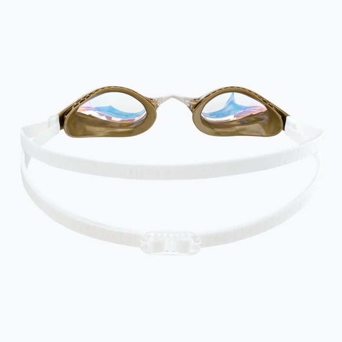 Okulary do pływania arena Air-Speed Mirror yellow copper/gold/multi 5