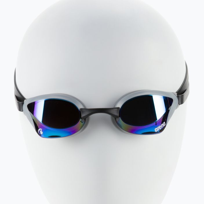 Okulary do pływania arena Cobra Core Swipe Mirror blue/silver