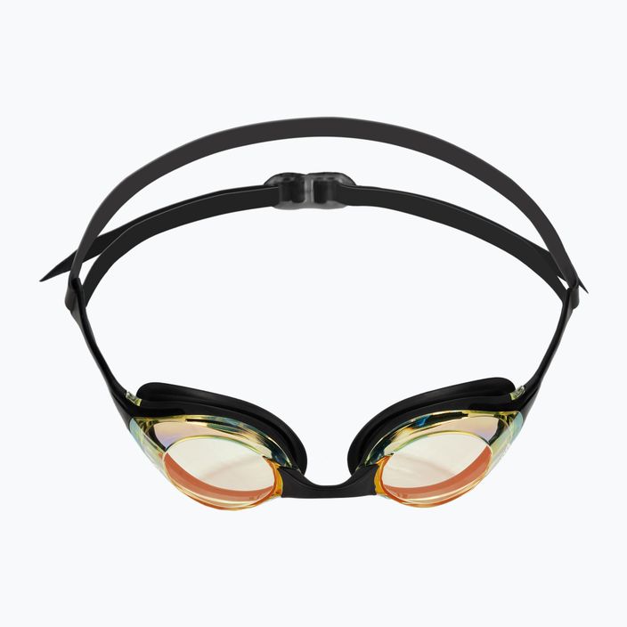 Okulary do pływania arena Cobra Swipe Mirror yellow copper/black 2
