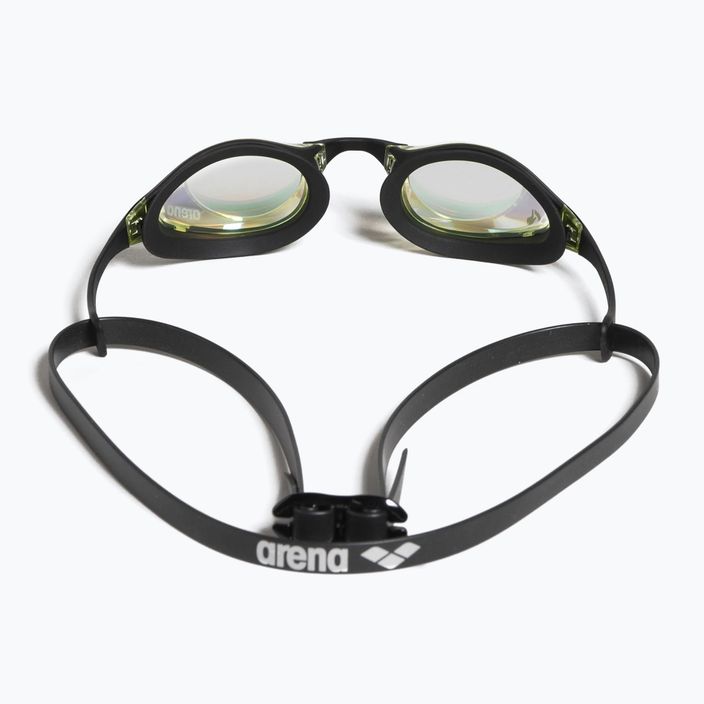 Okulary do pływania arena Cobra Swipe Mirror yellow copper/black 7