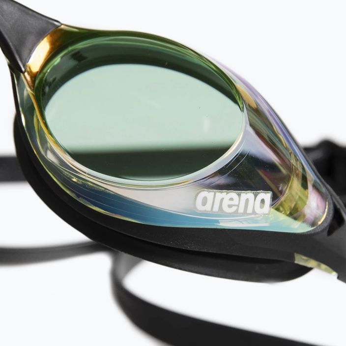 Okulary do pływania arena Cobra Swipe Mirror yellow copper/black 9