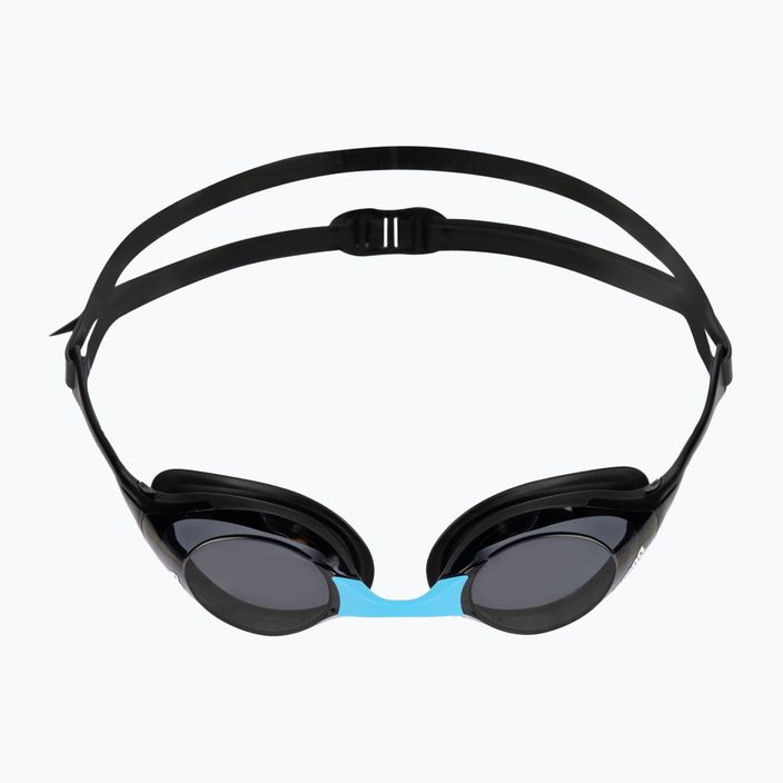 Okulary do pływania arena Cobra Swipe dark smoke/black/blue 2