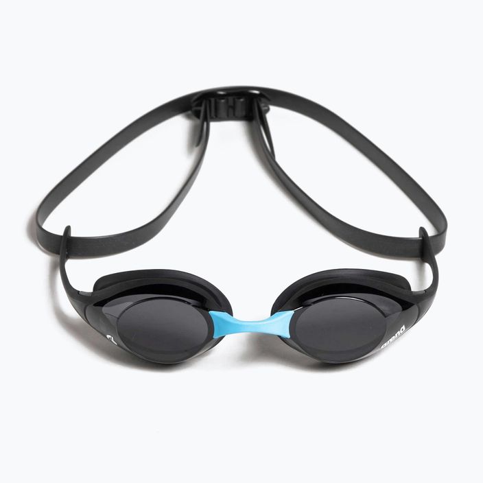 Okulary do pływania arena Cobra Swipe dark smoke/black/blue 8