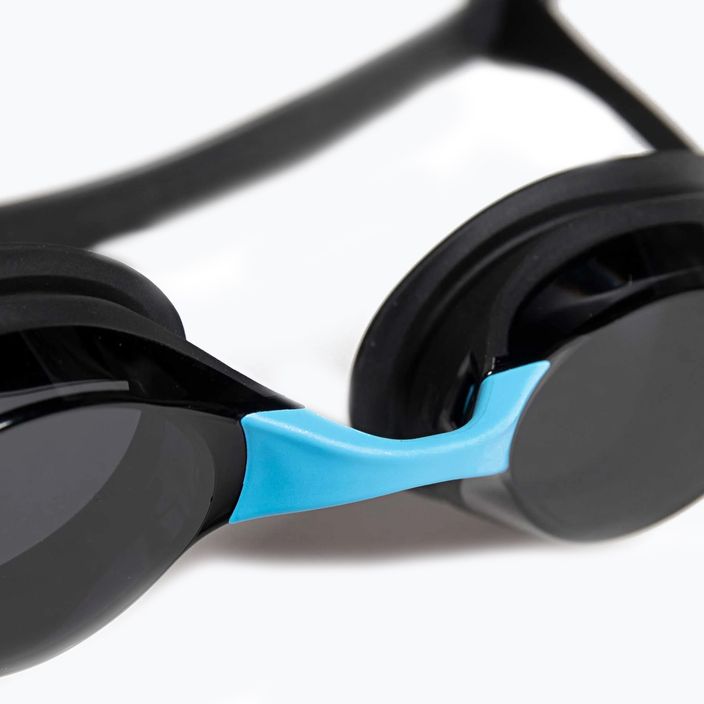 Okulary do pływania arena Cobra Swipe dark smoke/black/blue 12